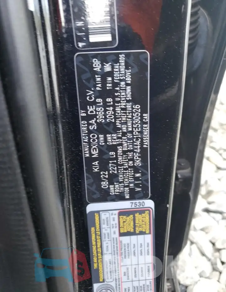 3KPF44AC1PE530526 Photo# 12