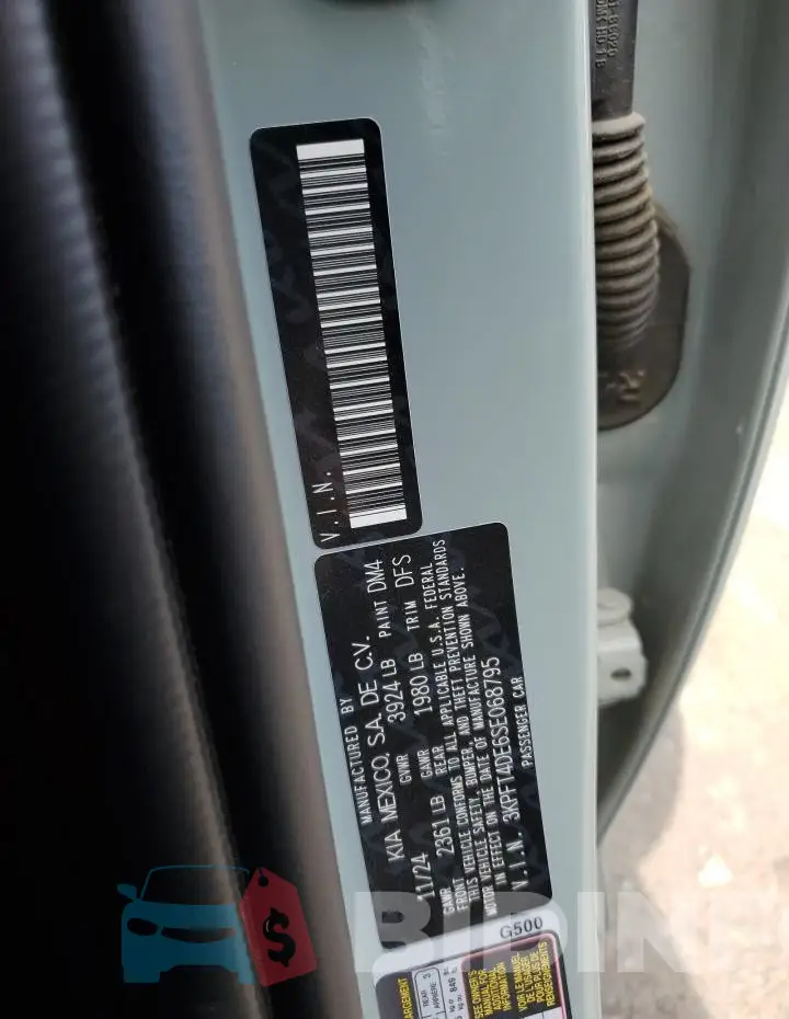3KPFT4DE6SE068795 Photo# 13