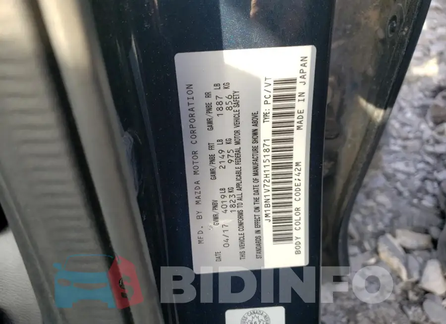 JM1BN1V72H1151871 Photo# 12