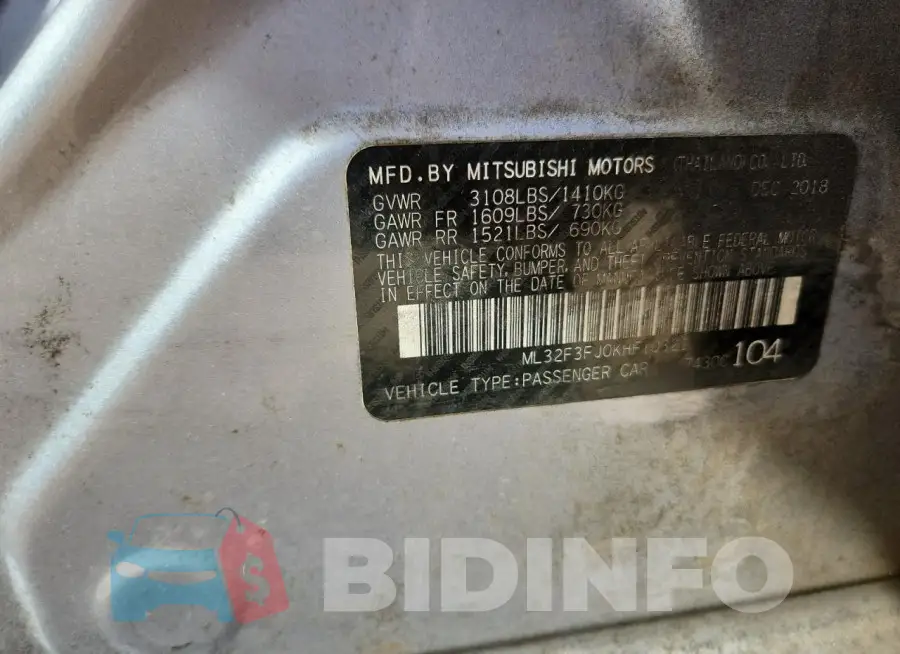 ML32F3FJ0KHF10321 Photo# 12
