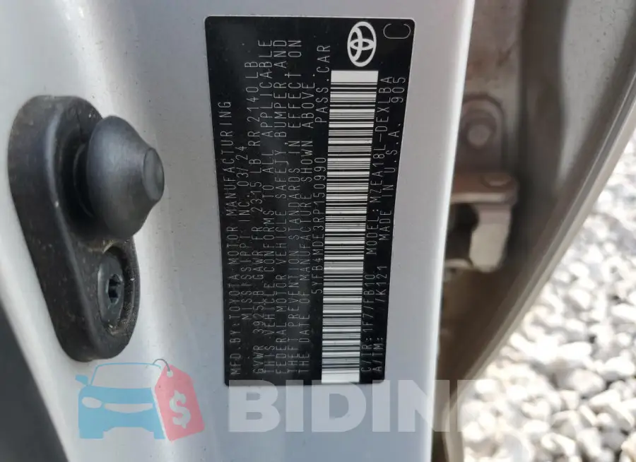 5YFB4MDE3RP150990 Photo# 12