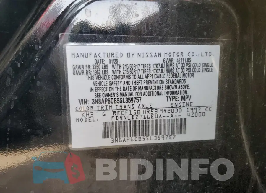 3N8AP6CB5SL359757 Photo# 12