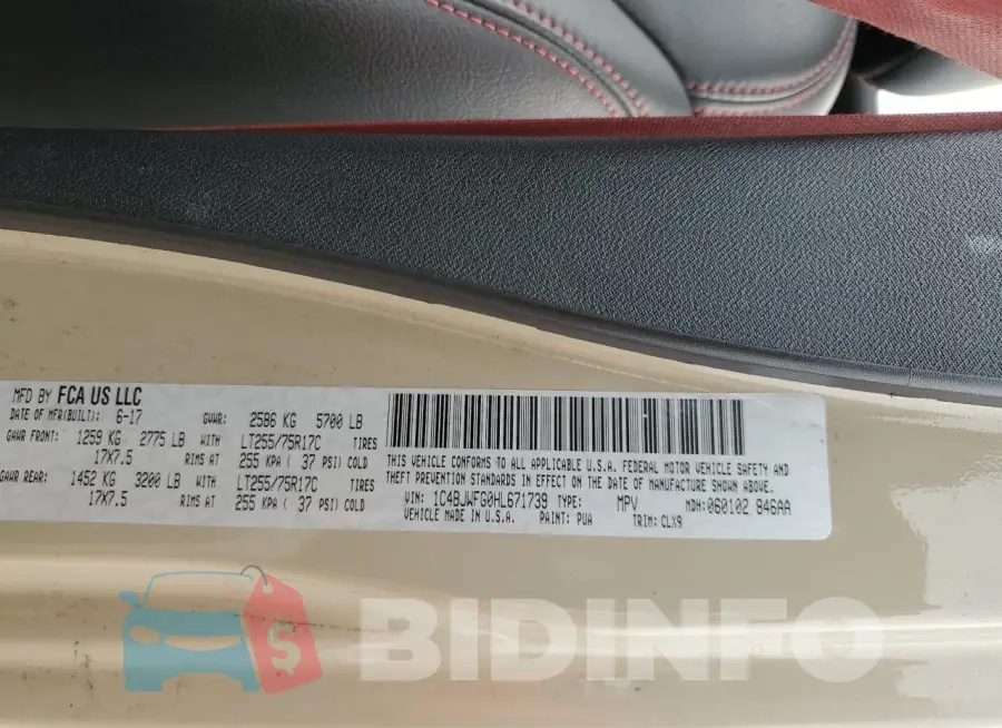 1C4BJWFG0HL671739 Photo# 13