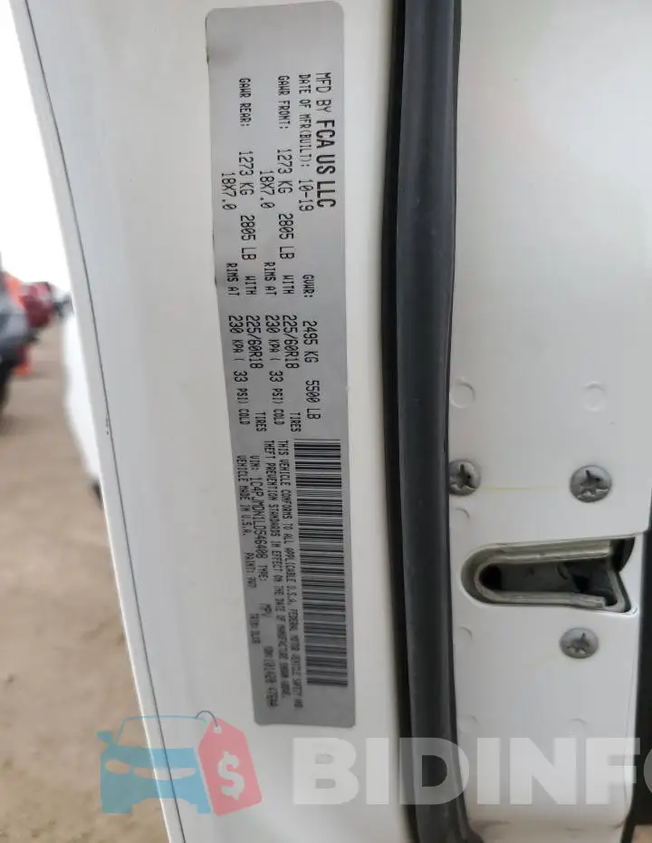 1C4PJMDN1LD546408 Photo# 13