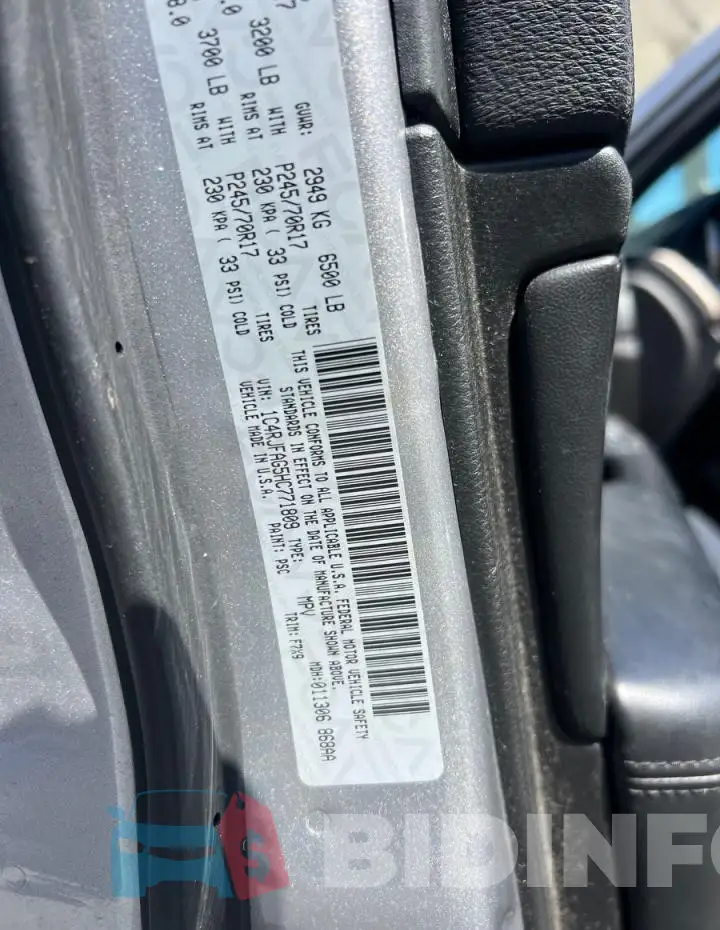 1C4RJFAG5HC771809 Photo# 10