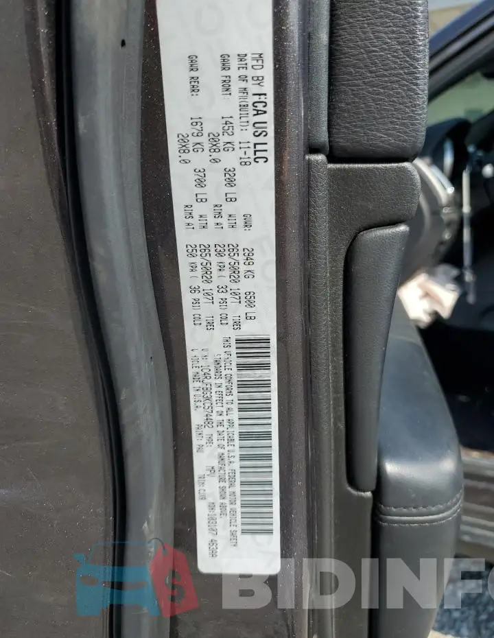 1C4RJFBG3KC574482 Photo# 13