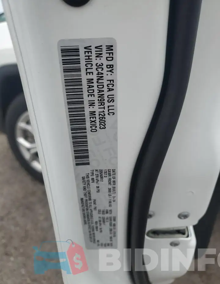 3C4NJDAN9RT126023 Photo# 13