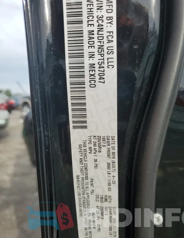 3C4NJDFN5PT547047 Photo# 14