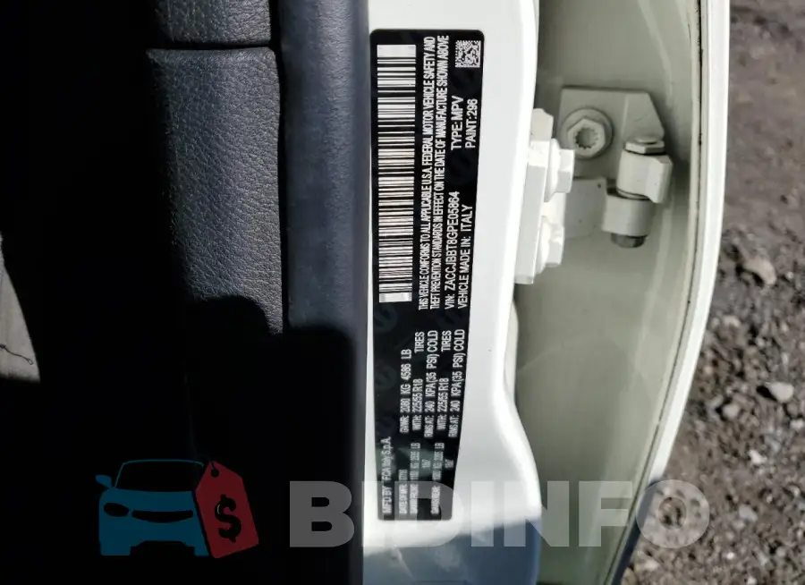 ZACCJBBT8GPE05864 Photo# 13