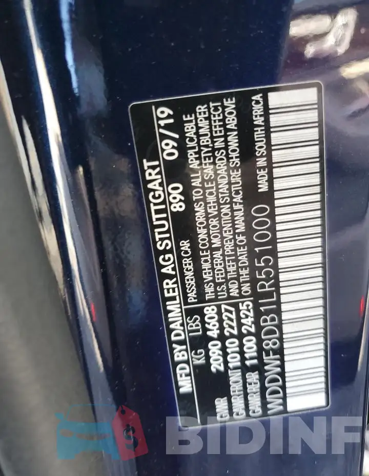 WDDWF8DB1LR551000 Photo# 12