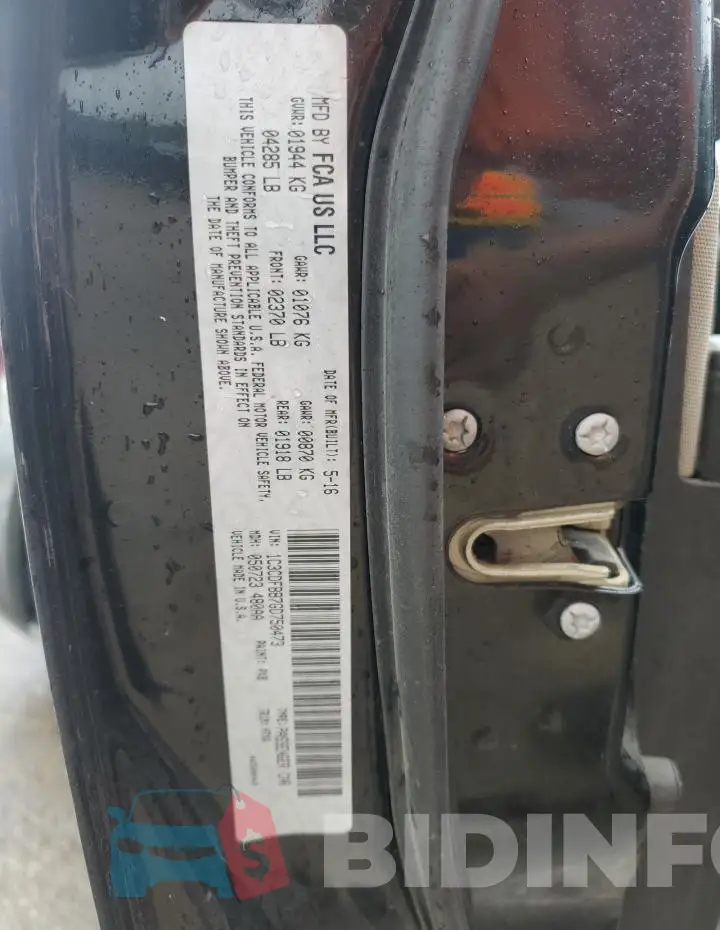 1C3CDFBB7GD750473 Photo# 12