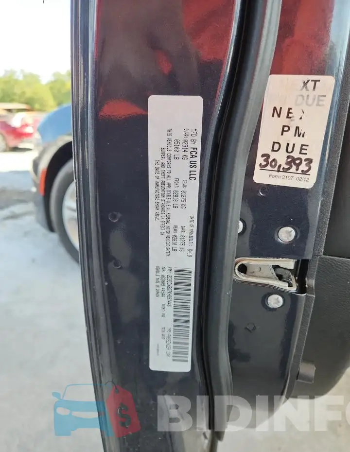 2C3CDXBG7KH657448 Photo# 12