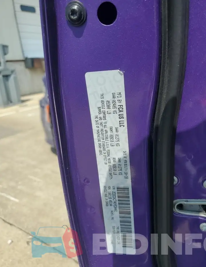 2C3CDXCT4KH534461 Photo# 12