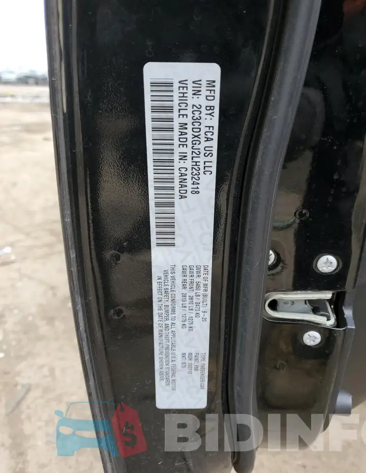 2C3CDXGJ2LH232418 Photo# 12