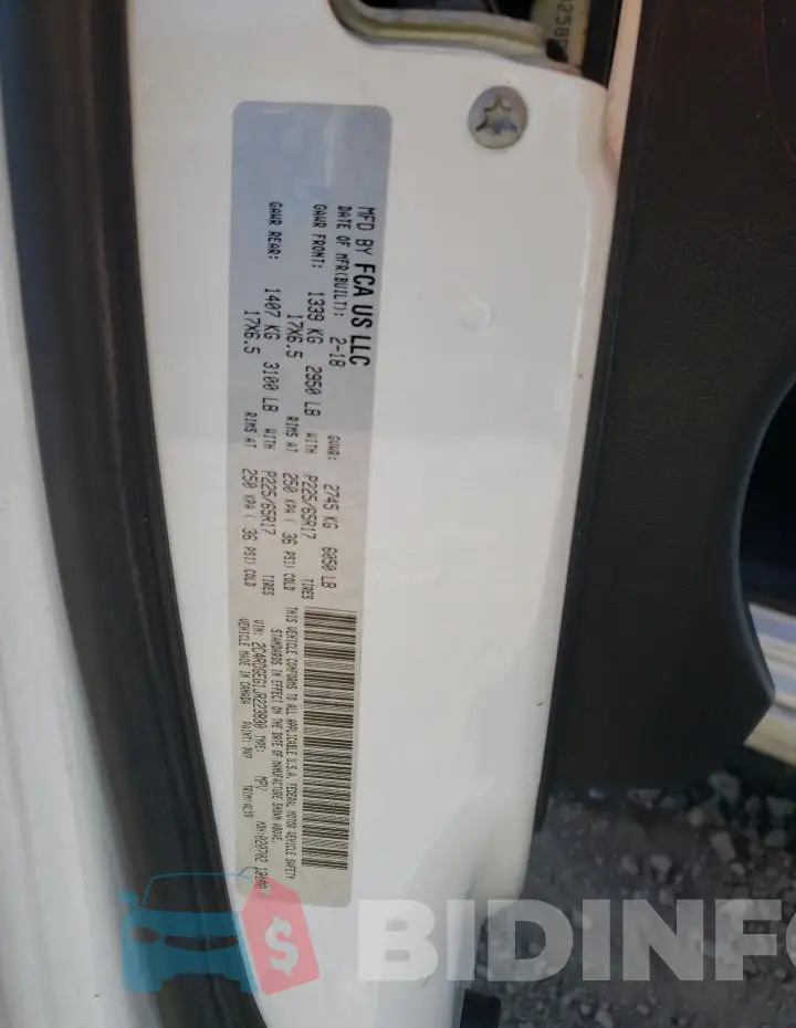 2C4RDGEG1JR223830 Photo# 14