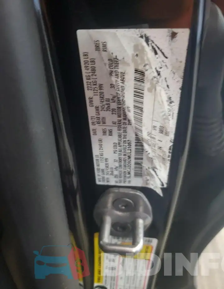 5LMCJ2D92MUL21057 Photo# 12