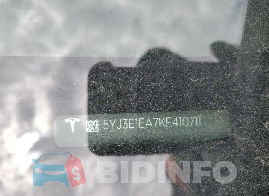 5YJ3E1EA7KF410711 Photo# 12
