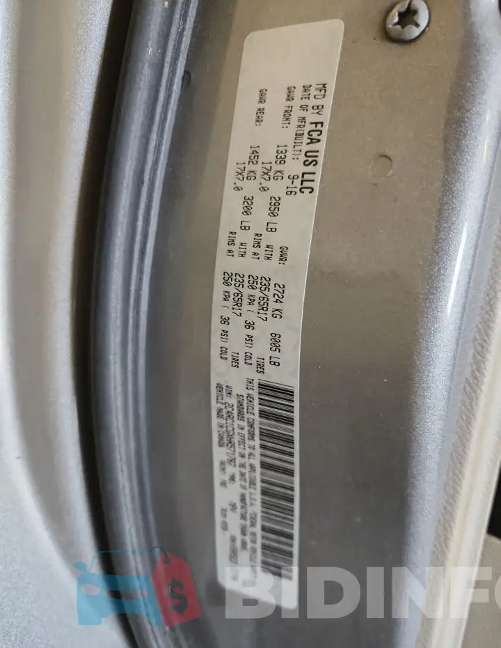 2C4RC1CGXHR571767 Photo# 13