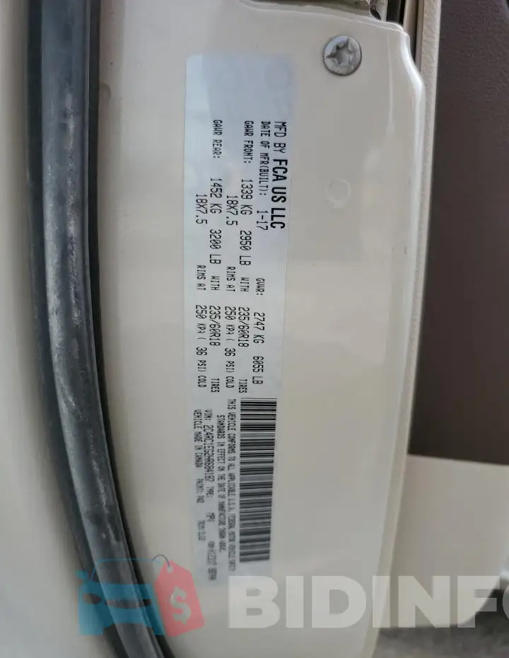 2C4RC1EG2HR684187 Photo# 13