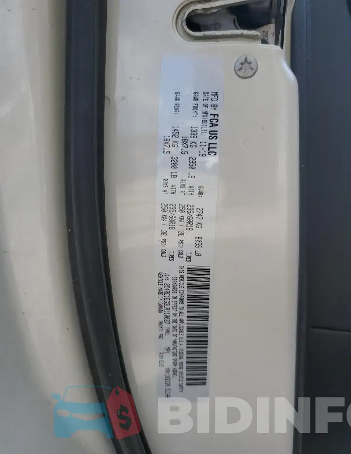 2C4RC1EG3LR110027 Photo# 13