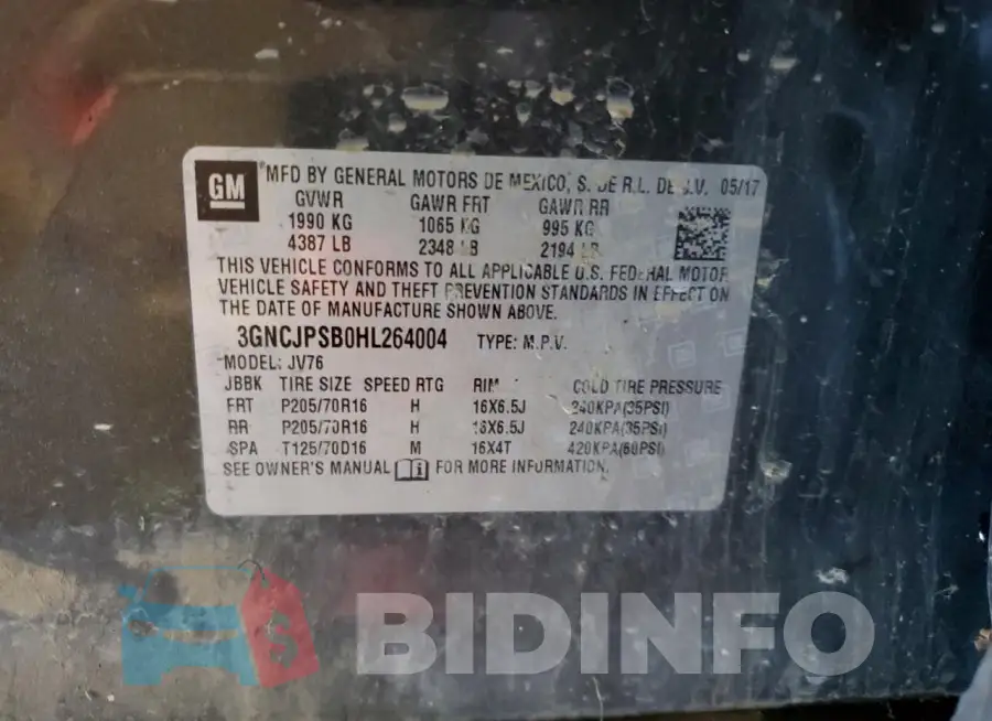 3GNCJPSB0HL264004 Photo# 14
