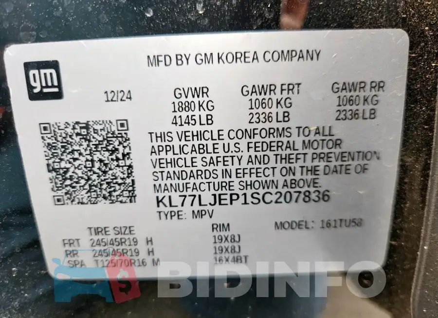 KL77LJEP1SC207836 Photo# 13