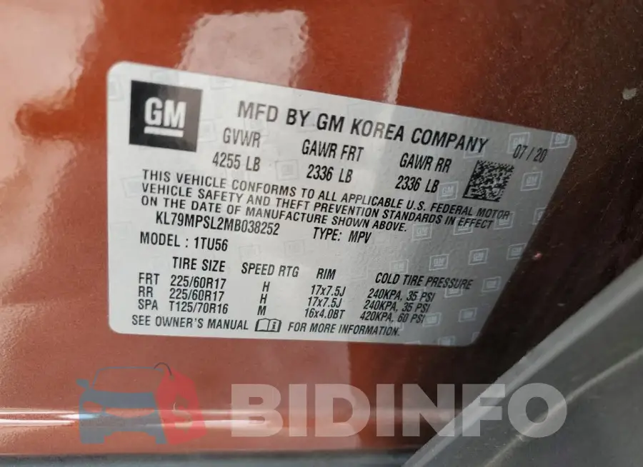 KL79MPSL2MB038252 Photo# 13