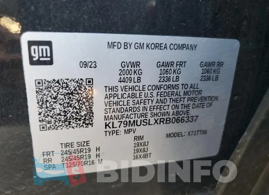 KL79MUSLXRB066337 Photo# 12