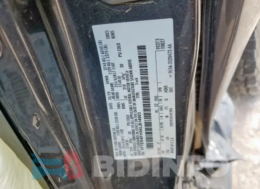 1FTER4FH5KLB14903 Photo# 12