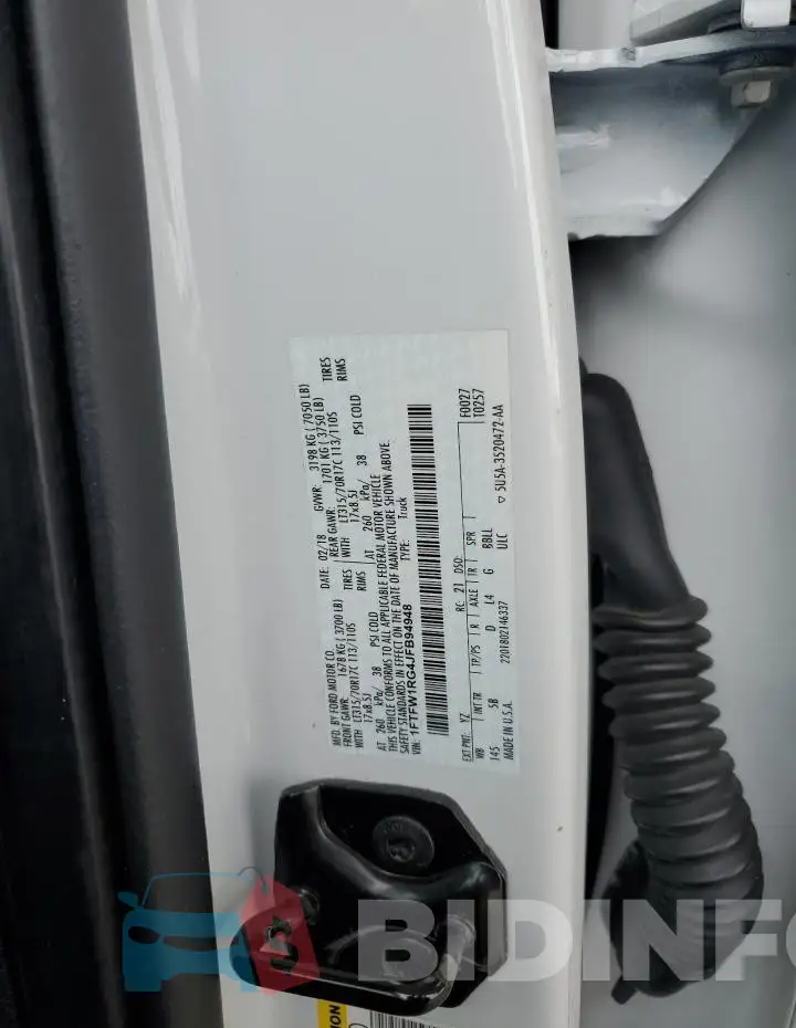 1FTFW1RG4JFB94948 Photo# 12
