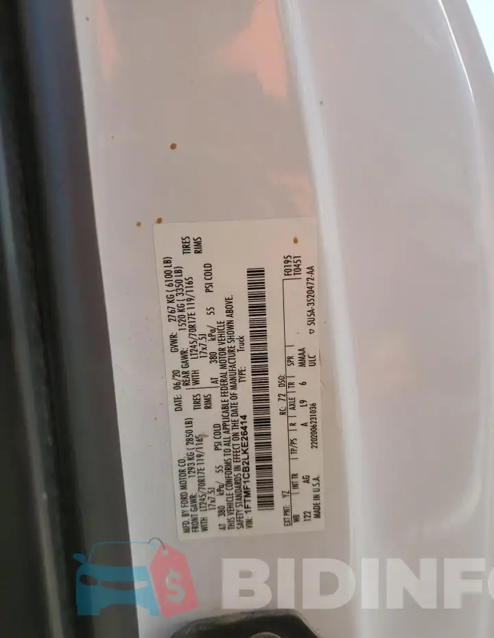 1FTMF1CB2LKE26414 Photo# 12