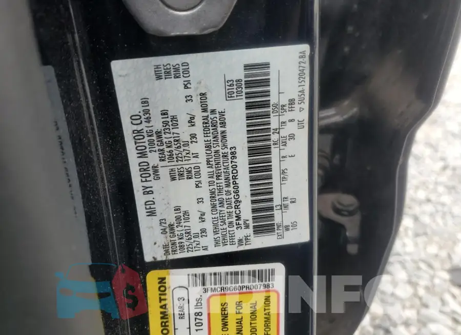 3FMCR9G60PRD07983 Photo# 14