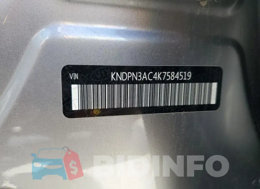 KNDPN3AC4K7584519 Photo# 12