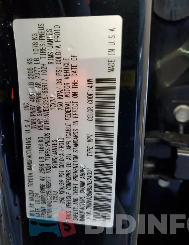 7MMVABBM8SN324091 Photo# 14