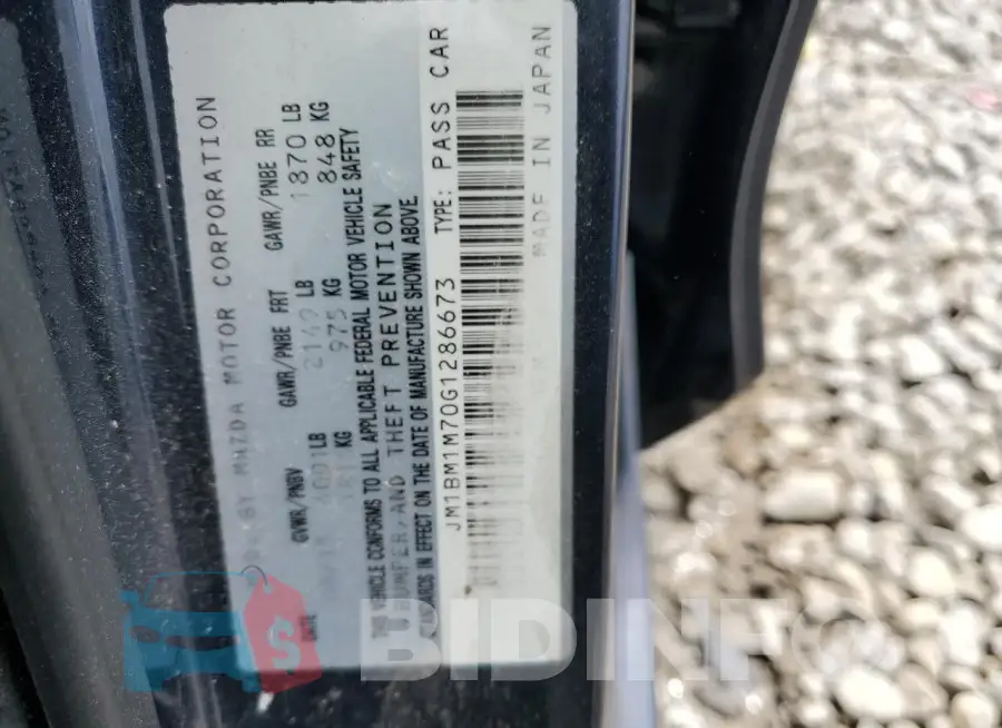 JM1BM1M70G1286673 Photo# 12