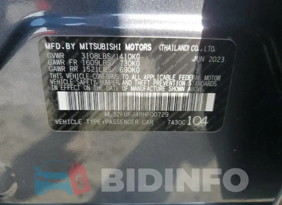 ML32FUFJ4RHF00729 Photo# 13