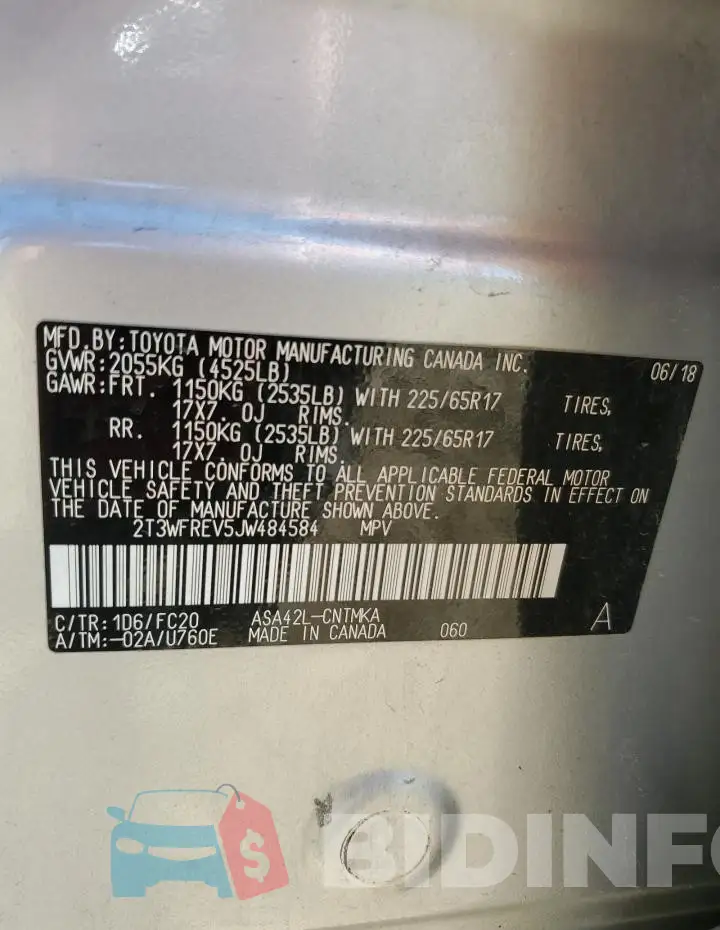 2T3WFREV5JW484584 Photo# 12