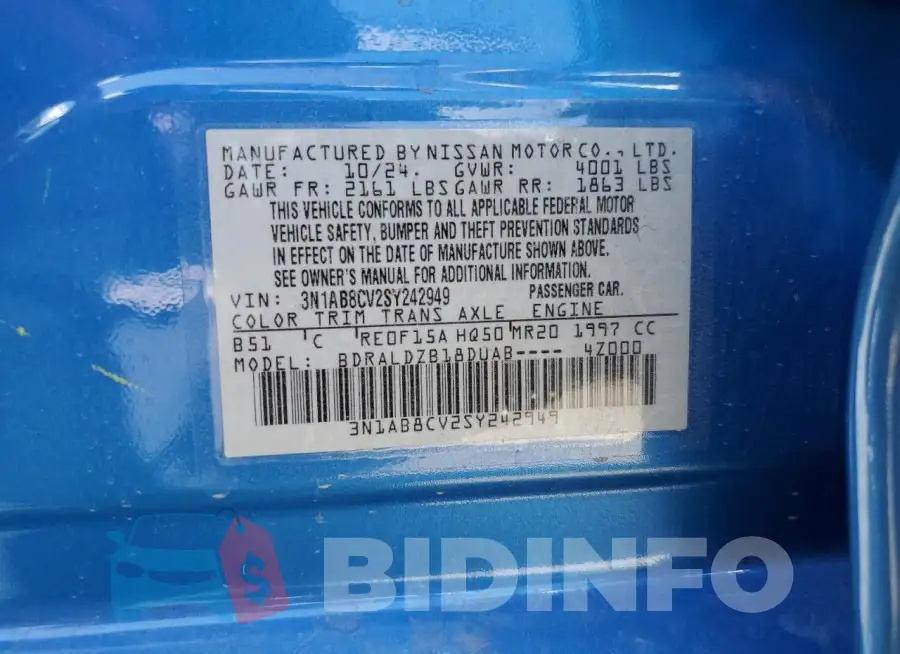 3N1AB8CV2SY242949 Photo# 12