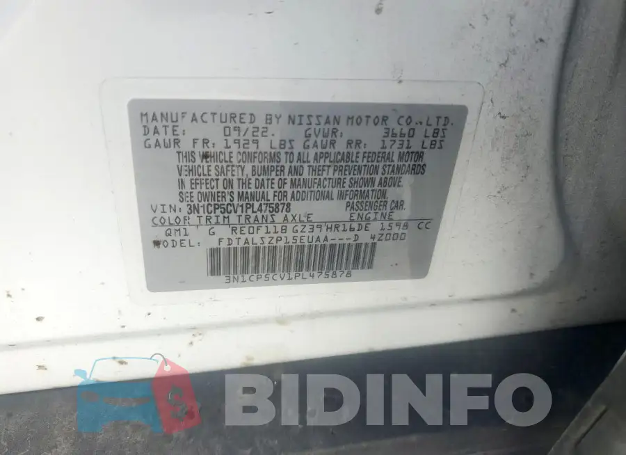 3N1CP5CV1PL475878 Photo# 13