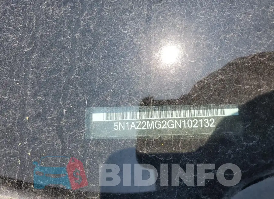 5N1AZ2MG2GN102132 Photo# 13