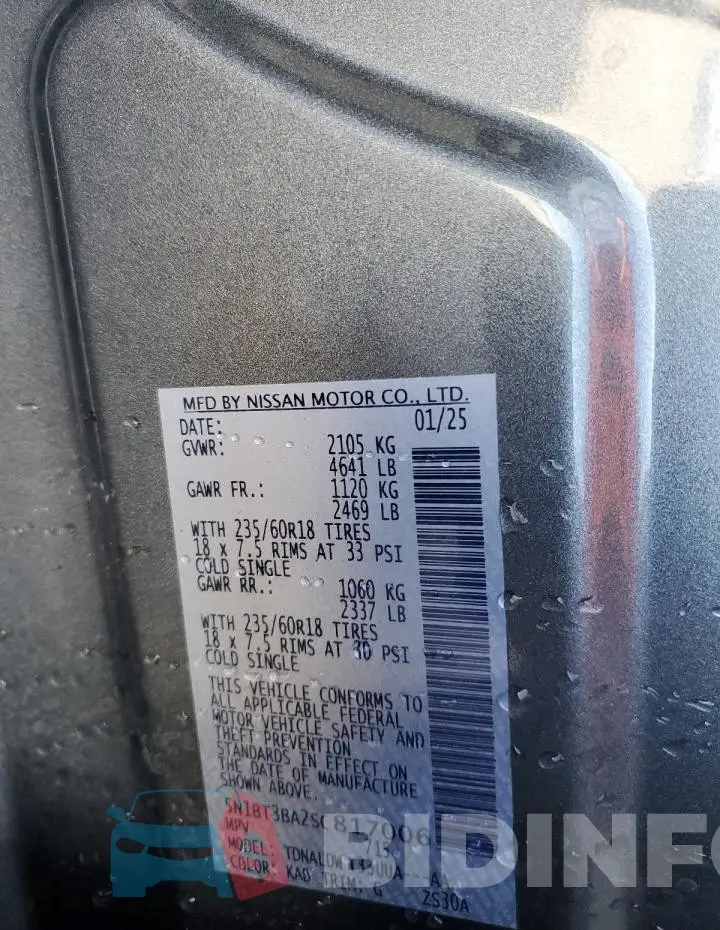 5N1BT3BA2SC817006 Photo# 14