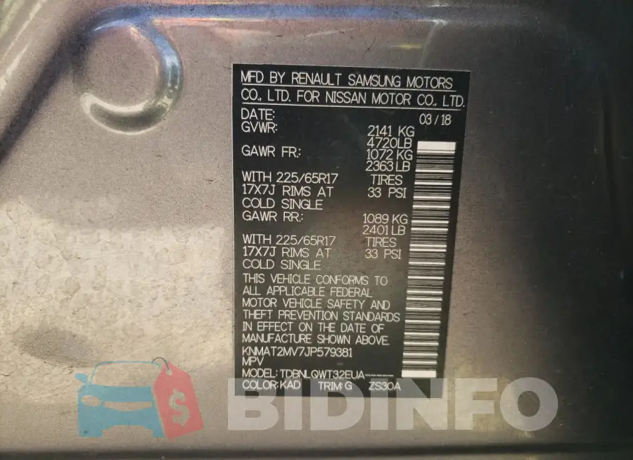 KNMAT2MV7JP579381 Photo# 13