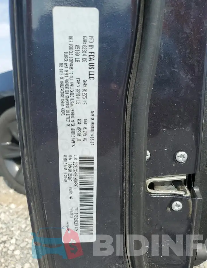 2C3CDXHG9JH162951 Photo# 12