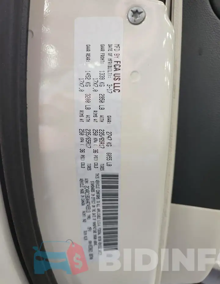 2C4RC1BG4HR745513 Photo# 13