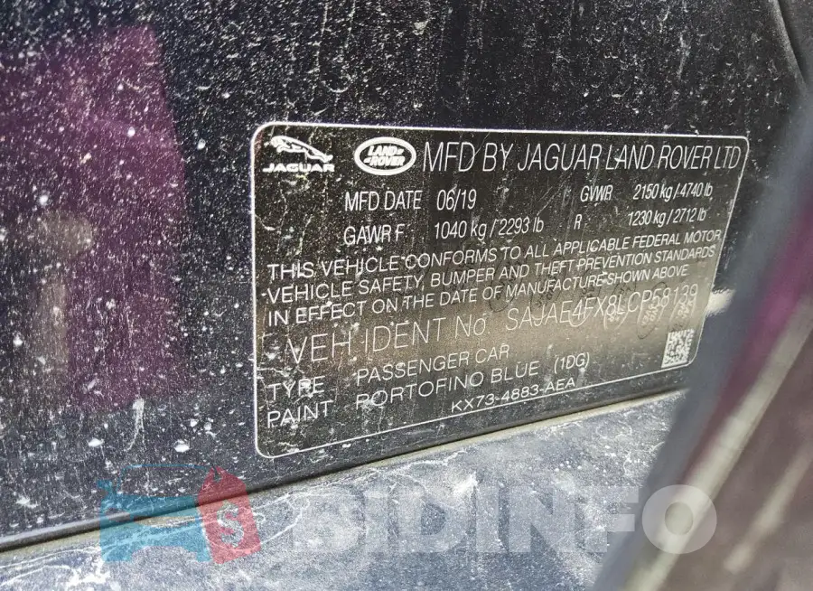 SAJAE4FX8LCP58139 Photo# 12