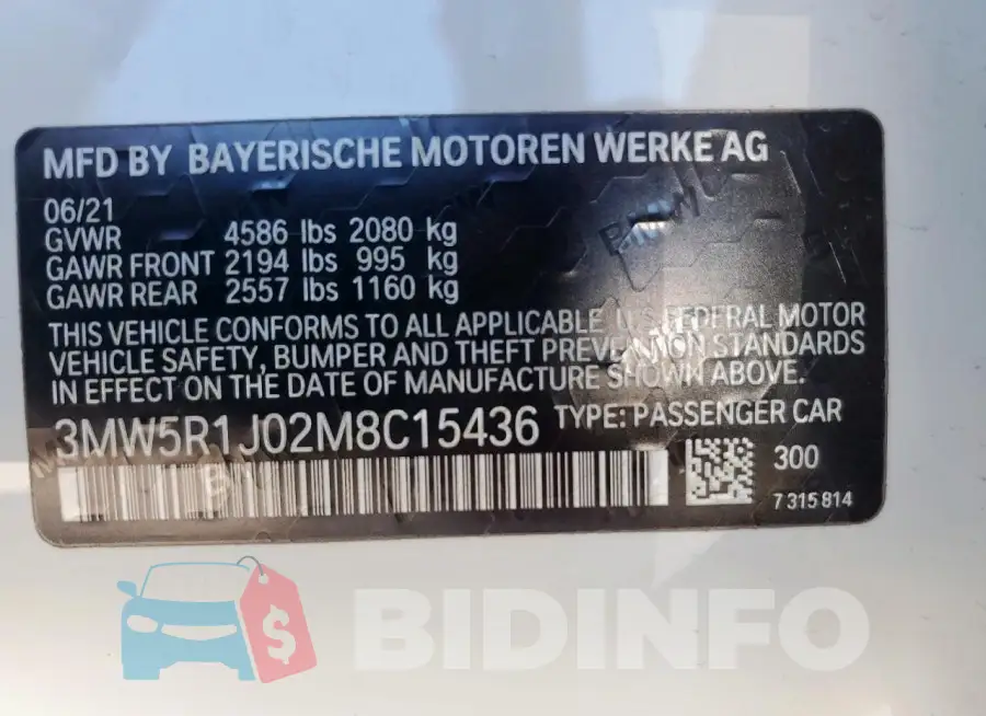 3MW5R1J02M8C15436 Photo# 12
