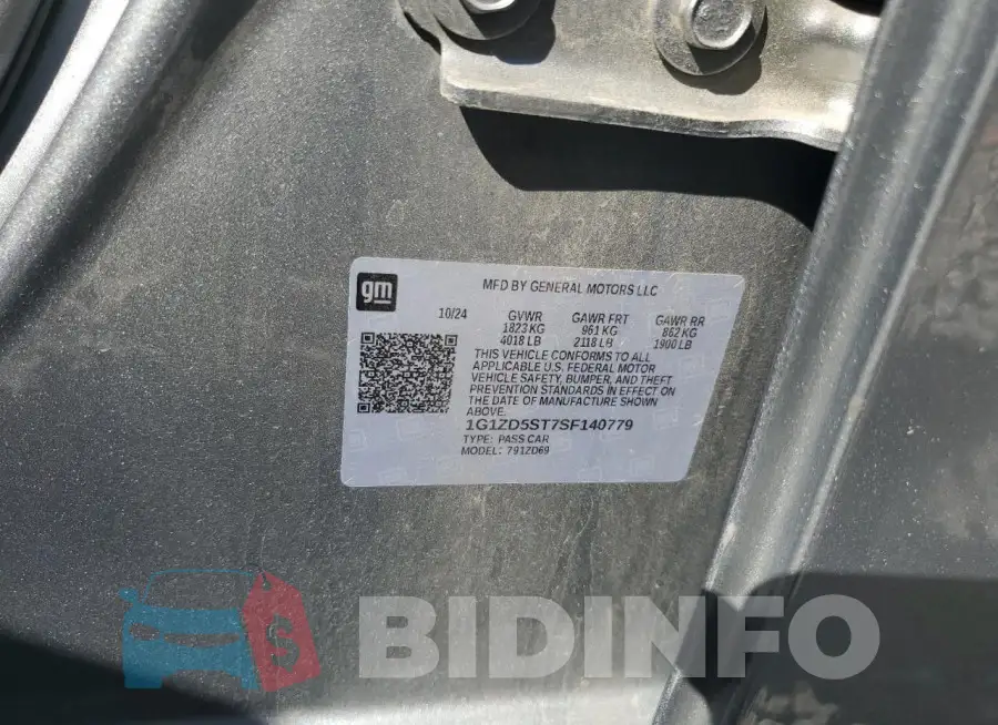 1G1ZD5ST7SF140779 Photo# 12