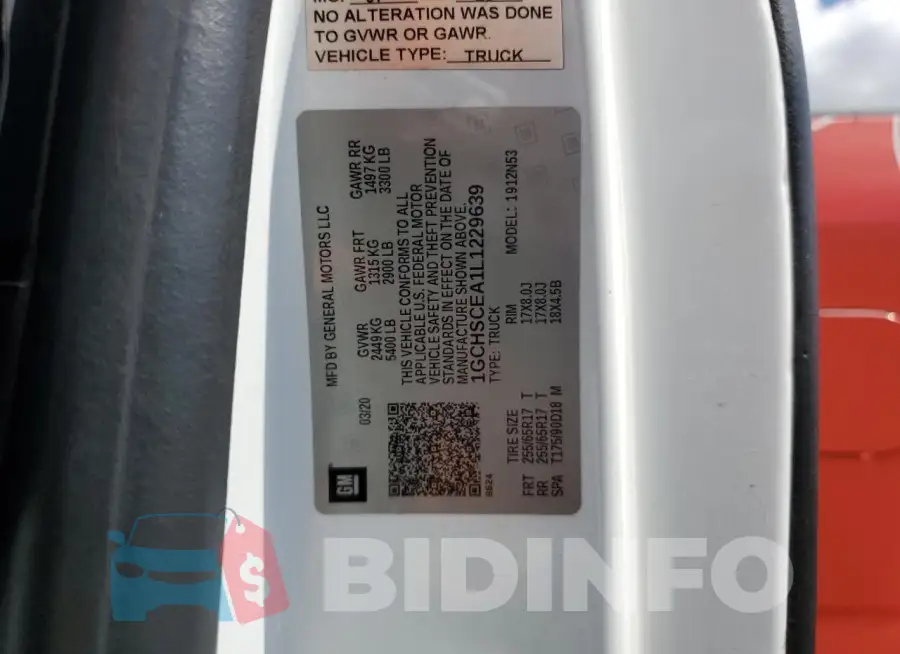 1GCHSCEA1L1229639 Photo# 12