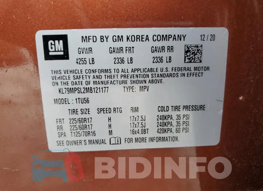 KL79MPSL2MB121177 Photo# 13