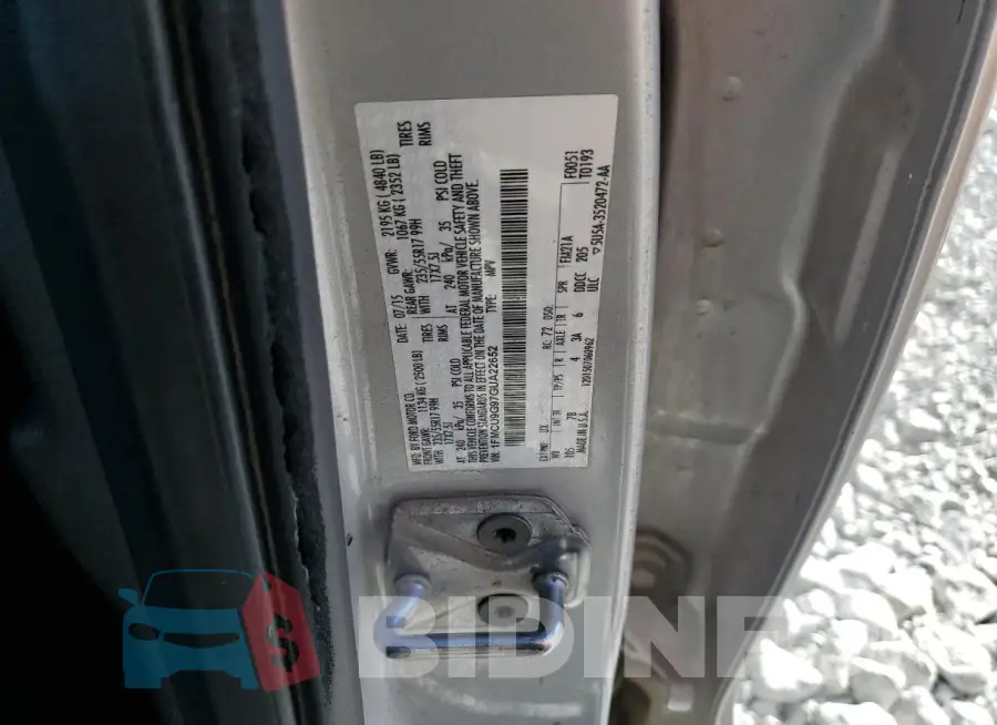 1FMCU9G97GUA22652 Photo# 13